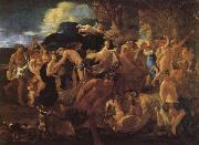 Nicolas Poussin Barchanal china oil painting artist